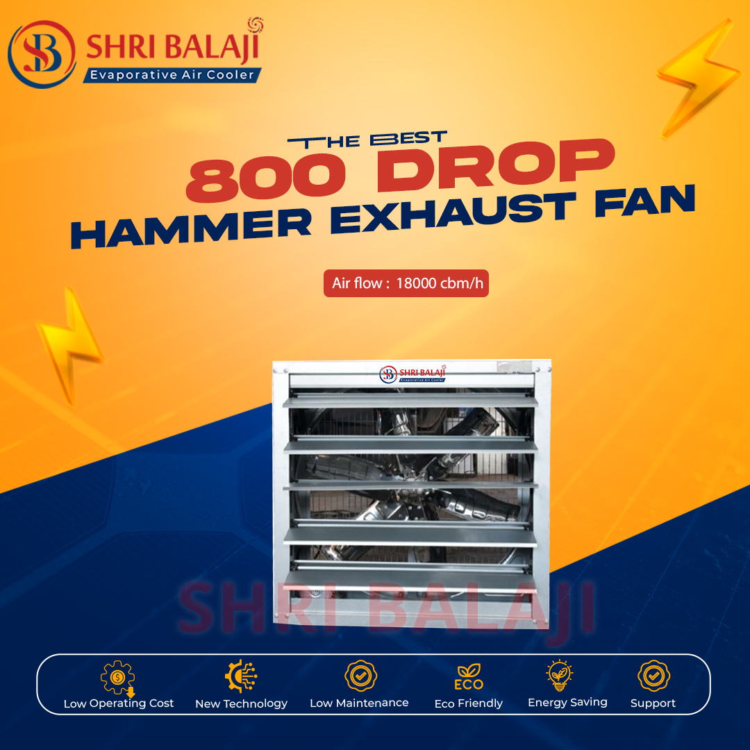 800 Drop Hammer Exhaust Fan