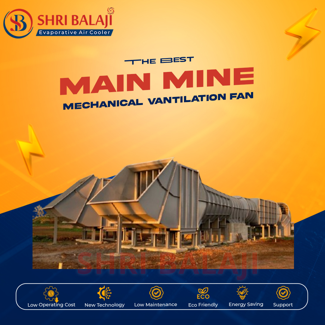Main Mine Mechanical Vantilation Fan