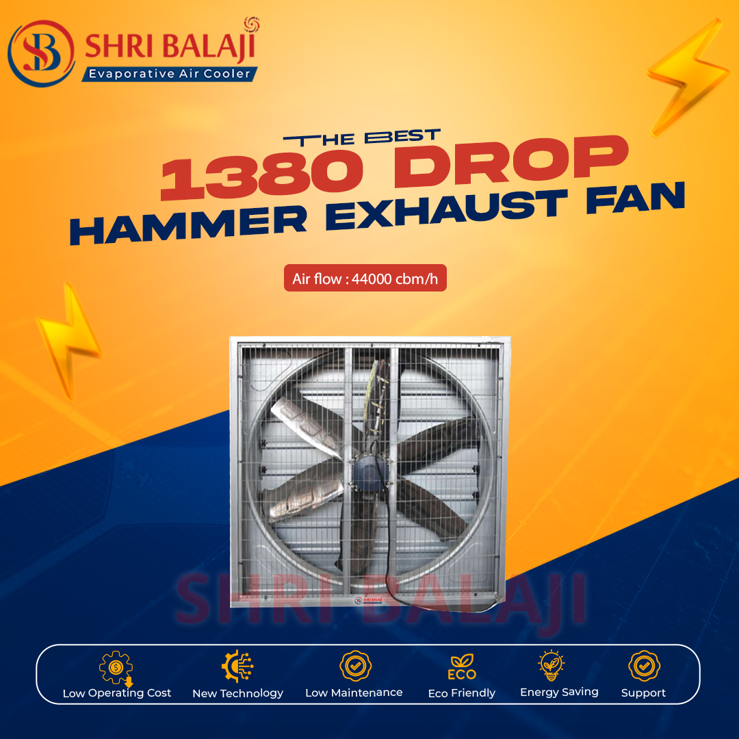 1380 Drop Hammer Exhaust Fan